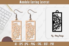 Mandala Earring Lasercut Bundle Product Image 11