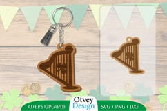 Keychain St Patrick&#039;s Day Lasercut Product Image 1