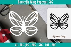 Butterfly Papercut Cricut SVG Product Image 1