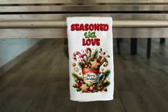 Seasoned With Love, Christmas hot coffee Towel Design Product Image 1