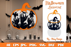 Halloween Pumpkins Lasercut File BUNDLES Product Image 5