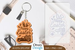 Happy Easter Keychain Lasercut BUNDLES 12 DESIGNS Product Image 11