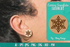 Snowflake 3D Layered Lasercut File Product Image 11