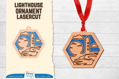 Lighthouse Ornament Lasercut BUNDLES Product Image 11