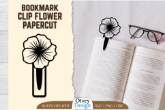 Clip Bookmark Flower Papercut BUNDLES Product Image 11