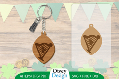 Keychain St Patrick&#039;s Day Lasercut BUNDLES Product Image 11