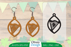 St Patrick&#039;s Day Earrings LaserCut File BUNDLE Product Image 11