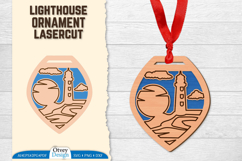 Lighthouse Ornament Lasercut BUNDLES Product Image 11