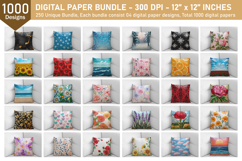 Digital Paper Bundle | Pattern Bundle | Scrapbook Paper Product Image 7