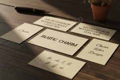 Fogu - Contemporary Minimalist Display Font Product Image 5