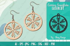 Snowflake 3D Layered Lasercut File Product Image 12