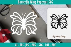 Butterfly Papercut Cricut SVG Product Image 1