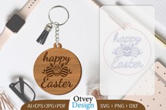 Happy Easter Keychain Lasercut BUNDLES 12 DESIGNS Product Image 12