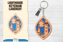 Lighthouse Keychain Lasercut | Ornament Lasercut BUNDLES Product Image 12