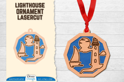 Lighthouse Ornament Lasercut BUNDLES Product Image 12