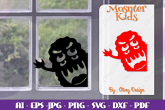 Halloween Window Cling Decor SVG BUNDLES Product Image 5