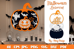 Halloween Pumpkins Lasercut File BUNDLES Product Image 7