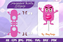 Monster Kids Lollipop Holders | Halloween Lollipop BUNDLES Product Image 5