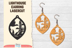 Lighthouse Earring Lasercut BUNDLES Product Image 13