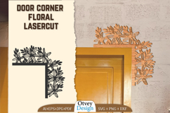 Door Corner Floral Lasercut BUNDLES Product Image 5