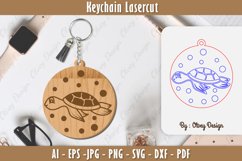 Keychain Sea Animals Lasercut SVG Product Image 1