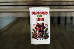 Seasoned With Love, Christmas hot coffee Towel Design Product Image 1