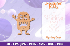 Cute Monster Designs Lasercut BUNDLES Product Image 5