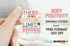 Body Positivity Stickers, Mental Health Stickers Product Image 1