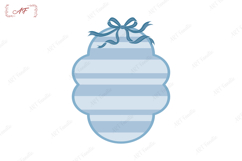 Winter Coquette Frame Clipart Bundle | Winter Sublimation Product Image 14