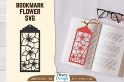 Bookmark Flower SVG Product Image 1