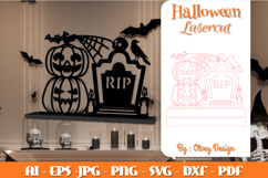 Halloween Decorations Lasercut File Product Image 1