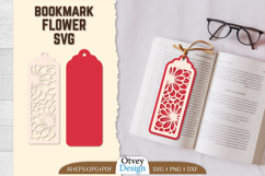 Bookmark Flower SVG Product Image 1