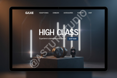 Gaxe - Modern Geometric Display Font Product Image 13