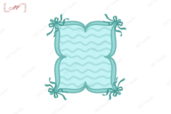 Winter Coquette Frame Clipart Bundle | Winter Sublimation Product Image 15