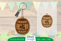 Keychain St Patrick&#039;s Day Lasercut BUNDLES Product Image 15