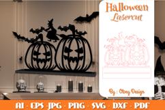 Halloween Decorations Lasercut File Product Image 1