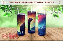 Bear pattern sublimation, Bear wrap pattern, Bear wrap Product Image 3