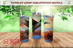 Loon pattern sublimation, Bird wrap pattern, Loon wrap Product Image 3