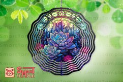 Succulents wind spinner,plants wind spinner,10 inch spinner Product Image 2