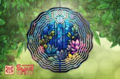 Succulents wind spinner,plants wind spinner,10 inch spinner Product Image 3