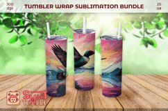 Loon pattern sublimation, Bird wrap pattern, Loon wrap Product Image 4