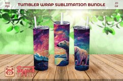 Bear pattern sublimation, Bear wrap pattern, Bear wrap Product Image 4
