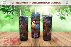 Nest pattern sublimation, Nest wraps for tumblers, Nest wrap Product Image 4