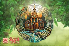 Church wind spinner bundle, Church 3d wind spinner,3d church Product Image 3