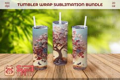 Tree of life 20oz tumbler, Tree of life wraps for tumblers Product Image 1