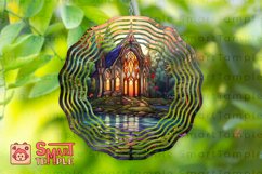Church wind spinner bundle, Church 3d wind spinner,3d church Product Image 2