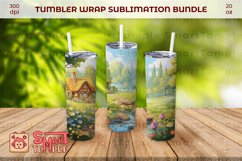 Farm tumbler accessories, Farmer tumbler wrap, Farm 20oz can Product Image 2