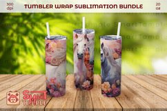 Horses wraps for tumblers, Horses 20oz tumbler, Horses wrap Product Image 3