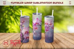 Orchid tumbler accessories, Orchid drinkware, Orchid 20oz Product Image 4