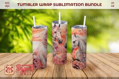 Horses wraps for tumblers, Horses 20oz tumbler, Horses wrap Product Image 4